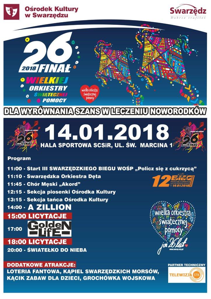 WOŚP zagra niedzielę także w Swarzędzu 1 TygodnikSwarzedzki 26FinalWOSP