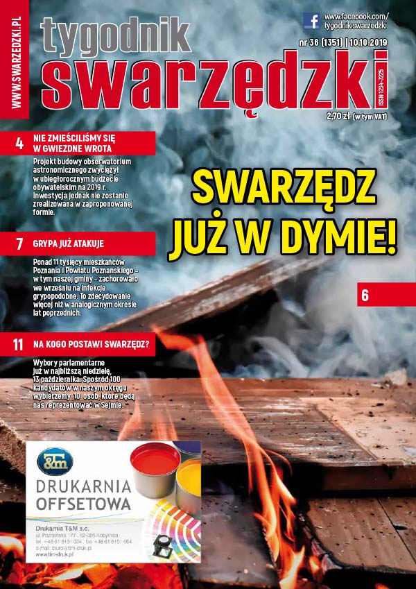 TygodnikSwarzedzki Okladka 36 2019 3
