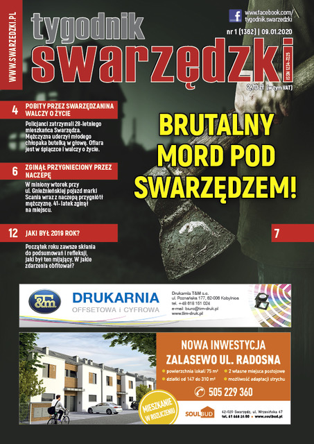 TygodnikSwarzedzki Okladka 1 2020h