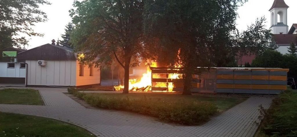 Piroman terroryzujący osiedla zatrzymany? 1 pospalacz 1 1