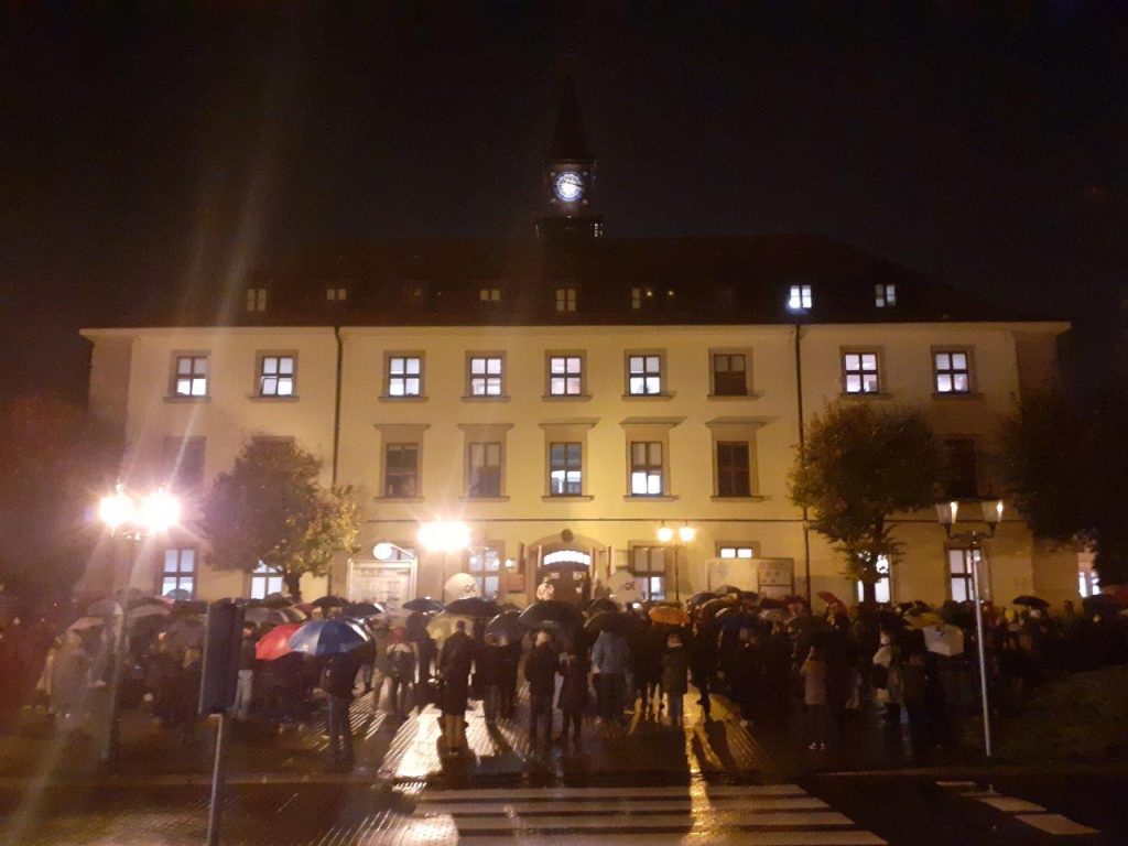 Swarzędz nadal protestuje! 1 Swarzedzki strajk kobiet 04