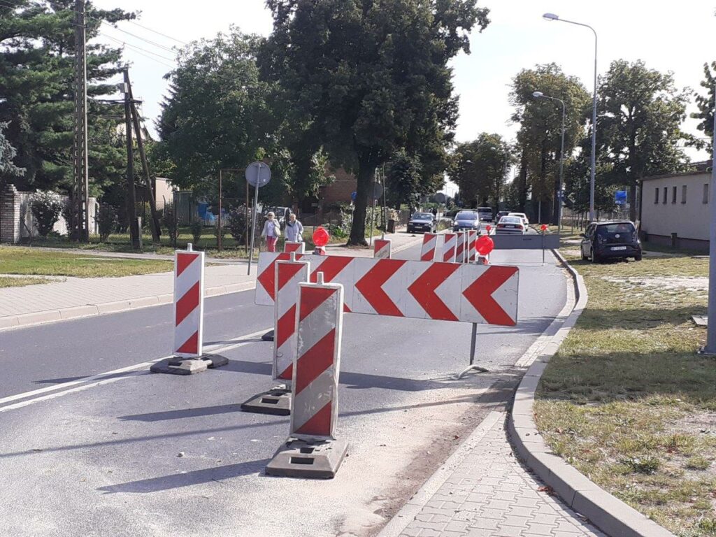 Dworcowa zwężona do końca lipca 1 Portal Swarzedzki Dworcowa 2