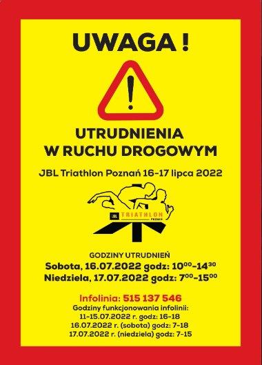 W weekend paraliż komunikacyjny Swarzędza? 2 Traiatlon 3