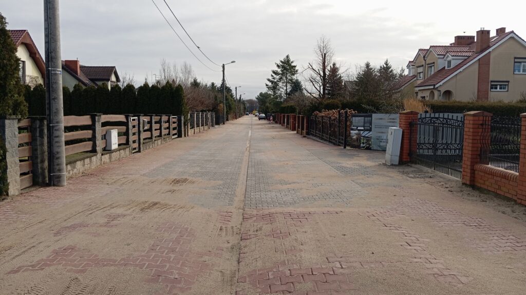 Paczkowo ul.Folwarczna przebudowa fot Jacek Bura 06