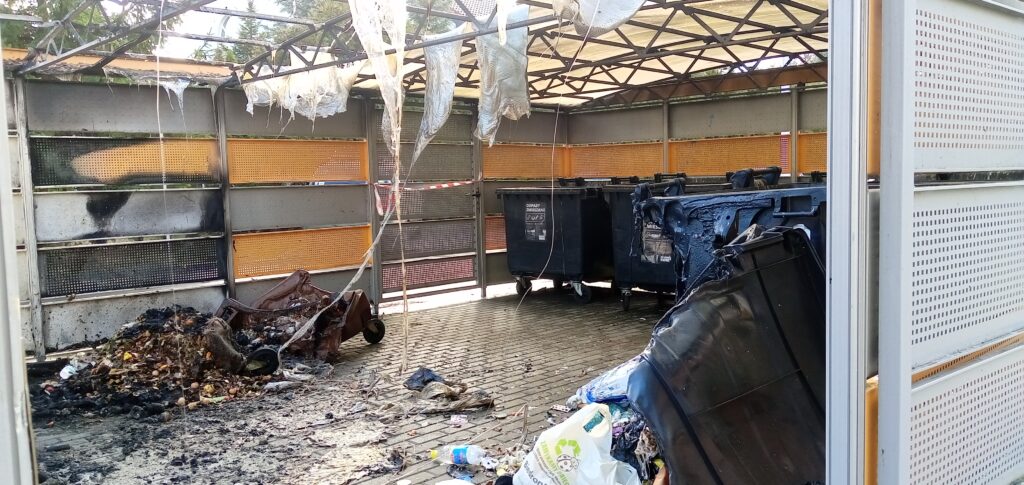 Na osiedlach znowu grasuje podpalacz? 3 podpalacz 2