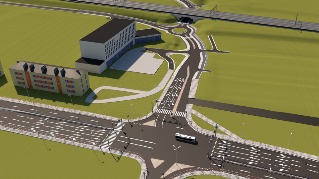 Budowa tunelu w ulicy Tabaki w tym roku? 3 Skrzyzowanie Poznanska Tabaki Tunel