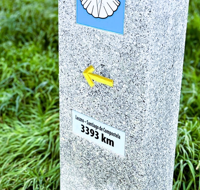 Mieszkanka Kobylnicy już na szlaku św. Jakuba! 1 natalia 2